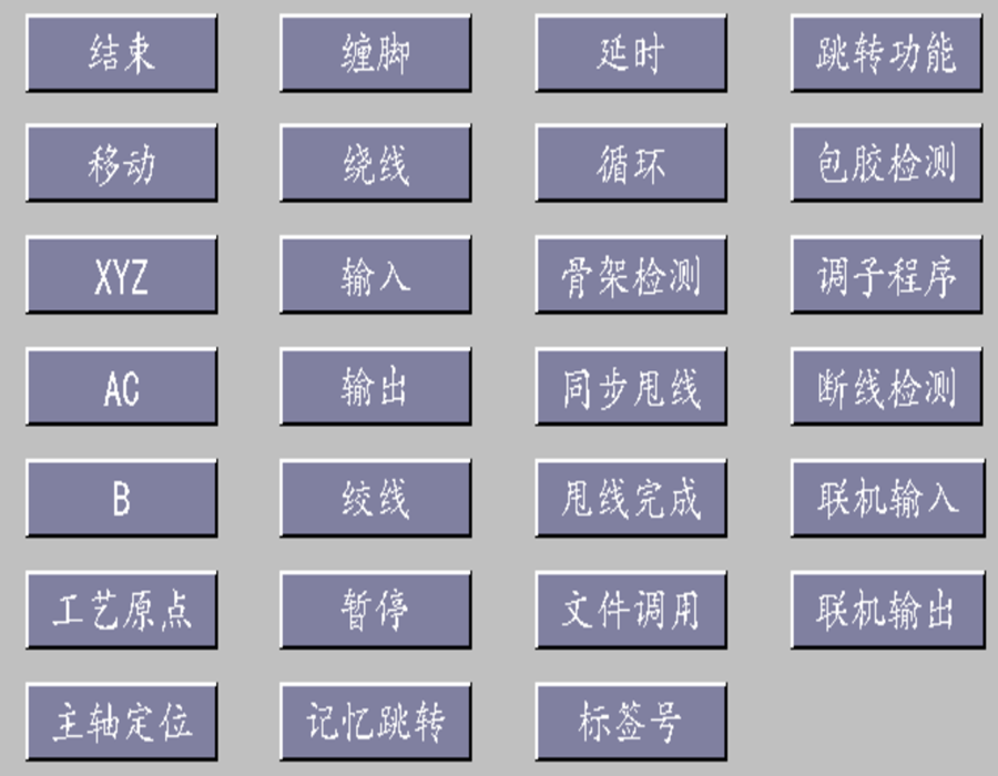 安纳赫安川绕线机程序界面2