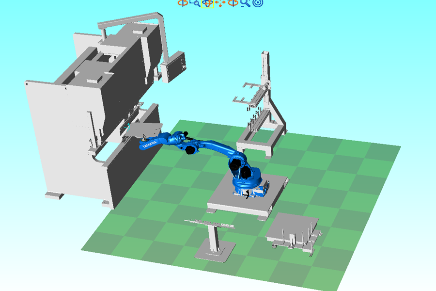 安川机器人自带的仿真软件MotoSim EG-VRC 2018